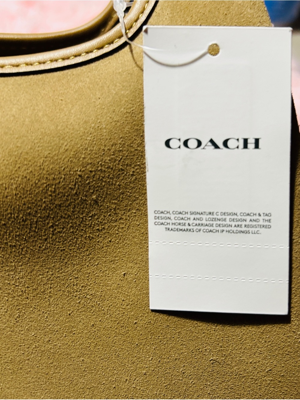 Coach Lana 23 Suede/Peanut - Picture 12 of 13